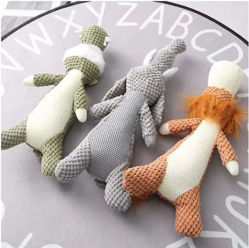 MegaPaws – Jouet Géant en Peluche avec Couineur pour Chien