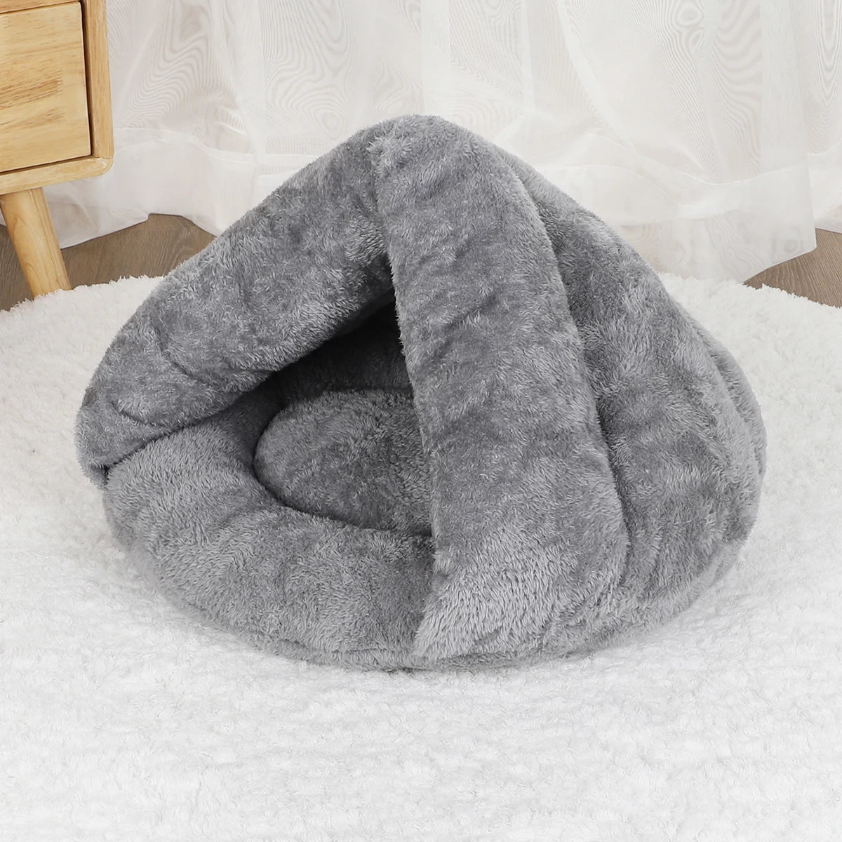 Lit moelleux pour chien et chat – Coussin lavable et confortable pour animaux(idéal pour boston terrier)