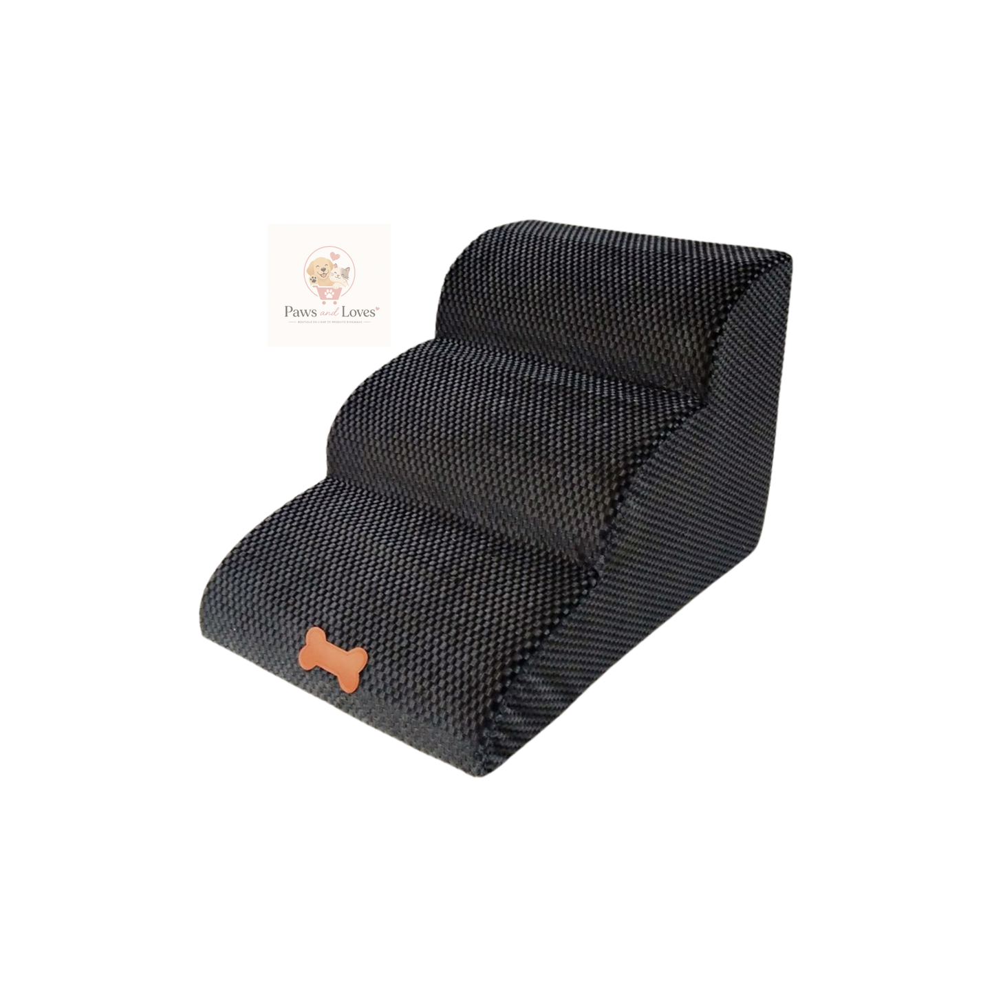 CloudStep – Escalier en Mousse Déhoussable et Lavable pour Chiens et Chats