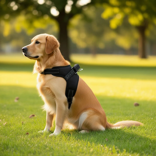 Harnais Renforcé en Nylon pour Grand Chien – Ajustable, Résistant et Confortable