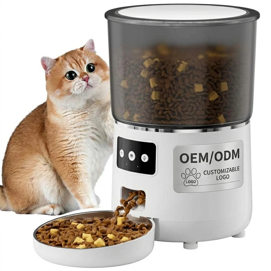 SmartFeed Pro™ – Distributeur Automatique WiFi 4L pour Chats et Chiens avec Caméra HD, Audio Bidirectionnel et Contrôle à Distance