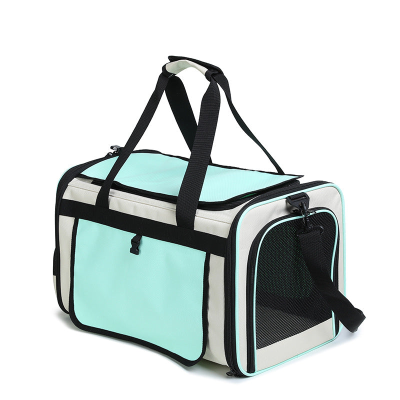 Sac de transport pliable et respirant pour chats et petits animaux