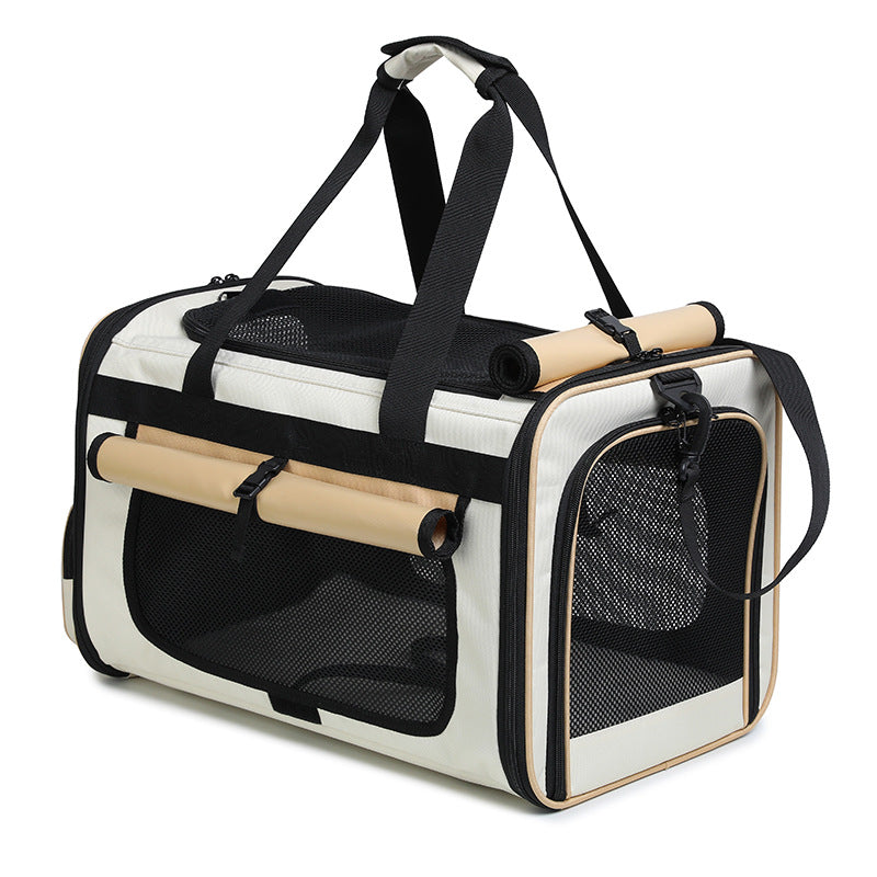 Sac de transport pliable et respirant pour chats et petits animaux