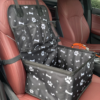 PawRide – Siège d’Auto Premium pour Chien avec Poches de Rangement, Hamac Pliant et Protection de Siège