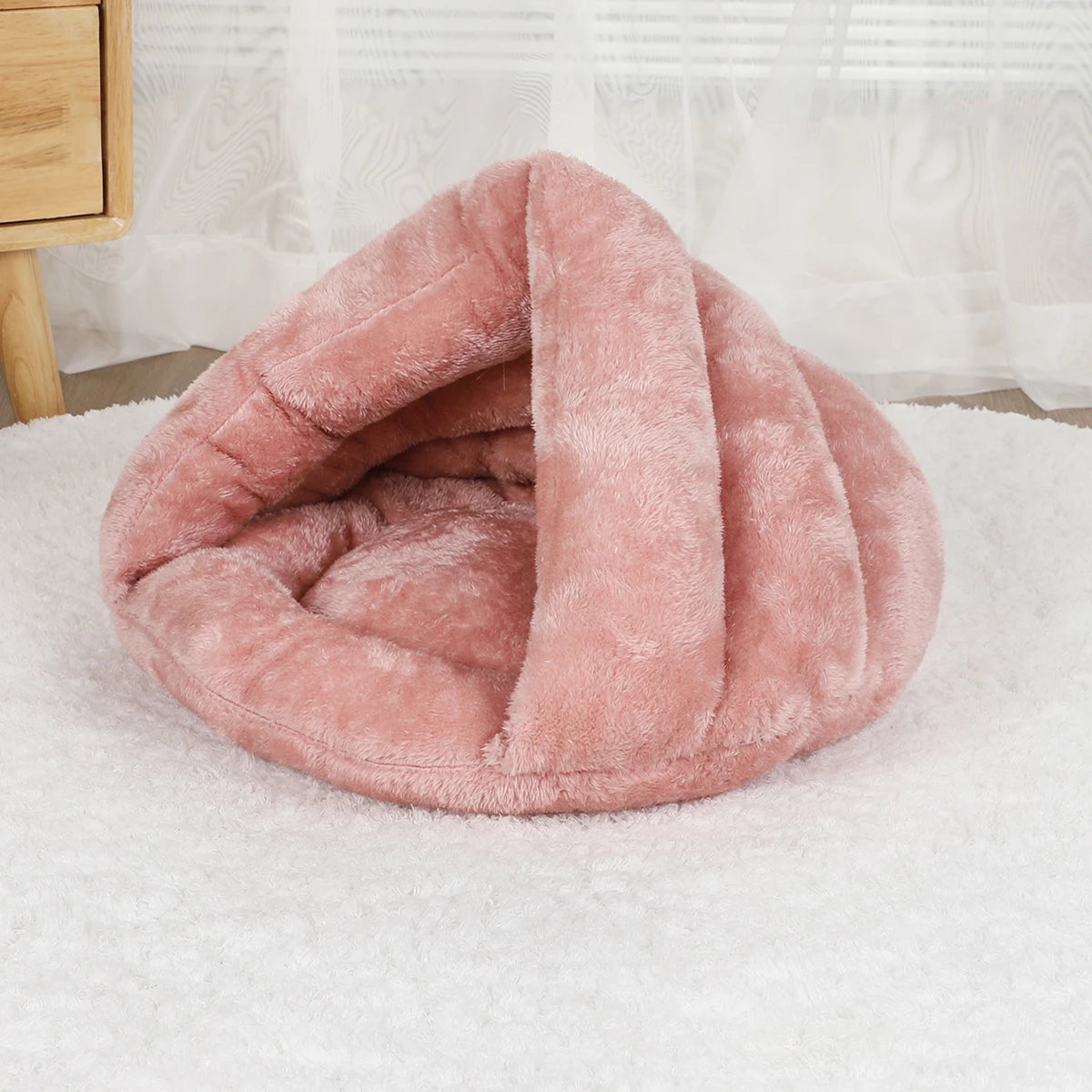 Lit moelleux pour chien et chat – Coussin lavable et confortable pour animaux(idéal pour boston terrier)