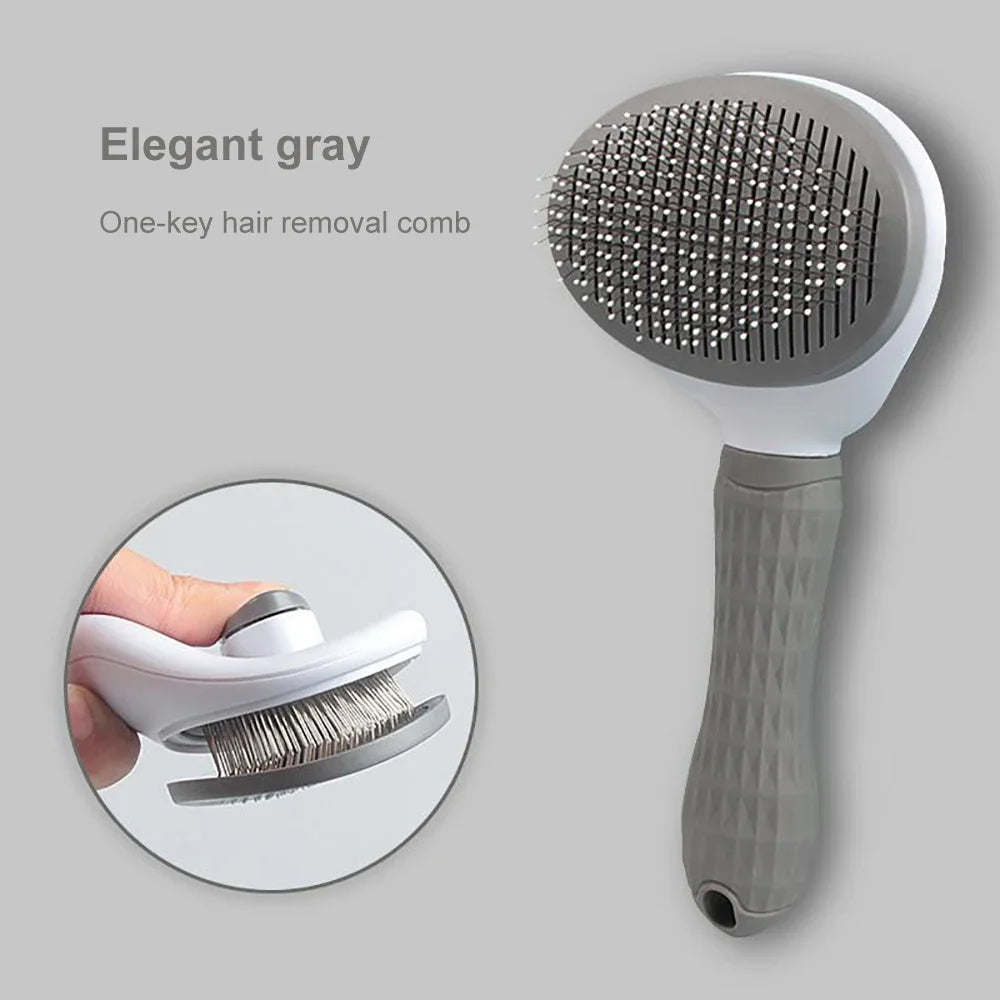 Brosse anti-poils pour chiens et chats – Peigne de toilettage pour poils longs