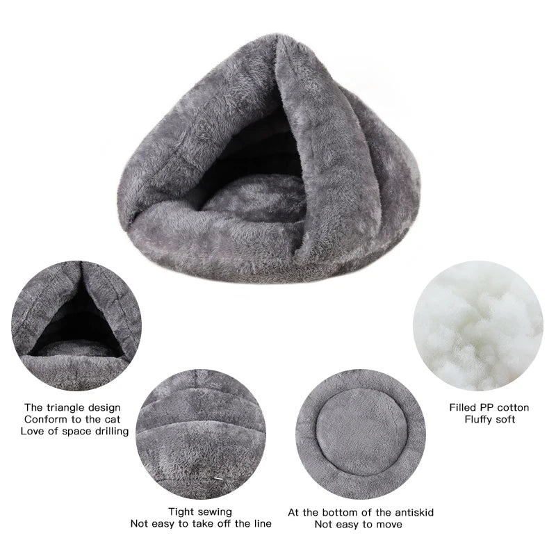 Lit moelleux pour chien et chat – Coussin lavable et confortable pour animaux(idéal pour boston terrier)