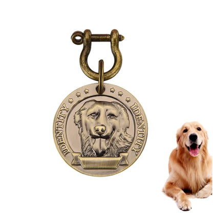 Paws & Loves™ Smart ID Tag – Pendentif Personnalisé pour Collier de Chien