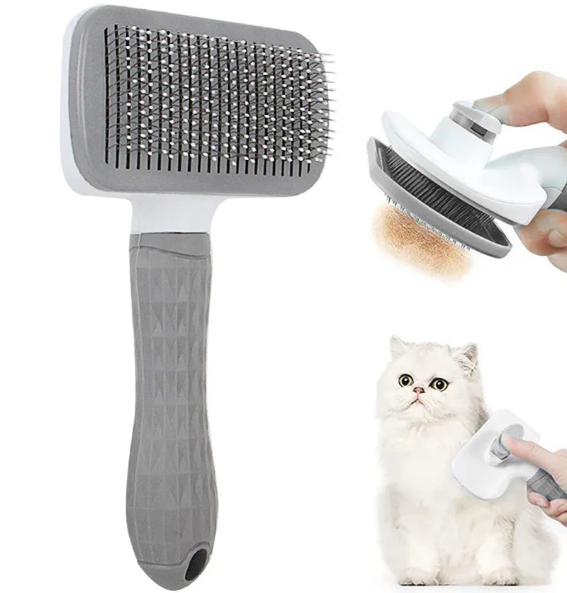 Brosse anti-poils pour chiens et chats – Peigne de toilettage pour poils longs