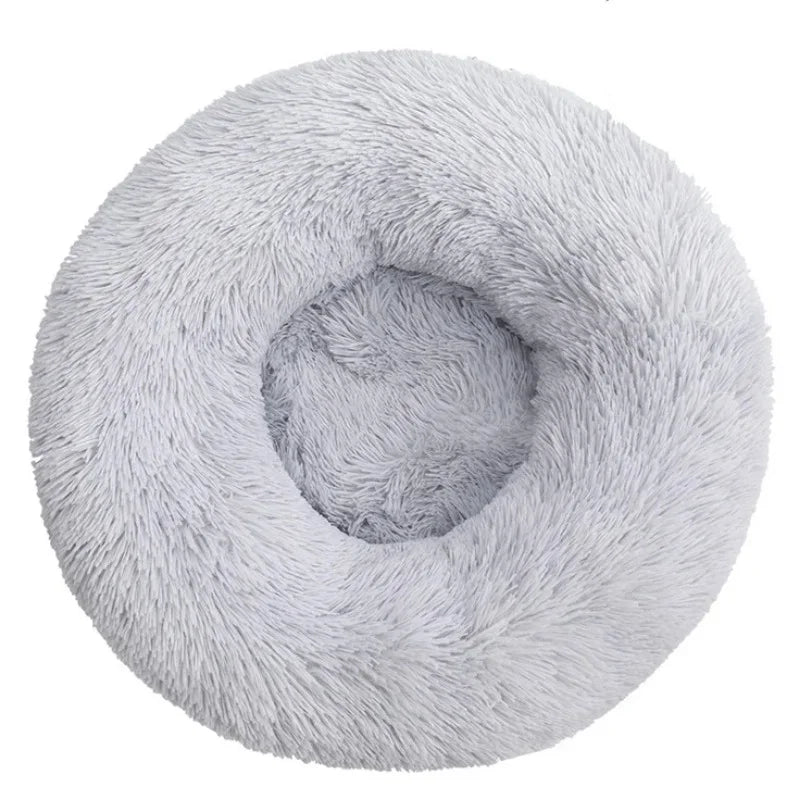 Lit Rond Ultra Doux pour Chien et Chat – Coussin Moelleux et Chaleureux