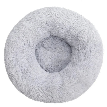 Lit Rond Ultra Doux pour Chien et Chat – Coussin Moelleux et Chaleureux