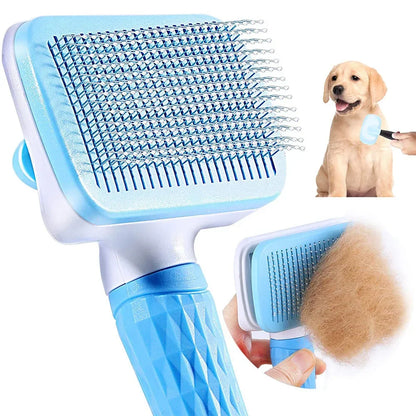 Brosse anti-poils pour chiens et chats – Peigne de toilettage pour poils longs