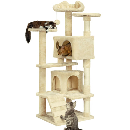 Paws & Loves™ Kitty Paradise – Centre d’Activités Multi-Niveaux pour Chats d’Intérieur