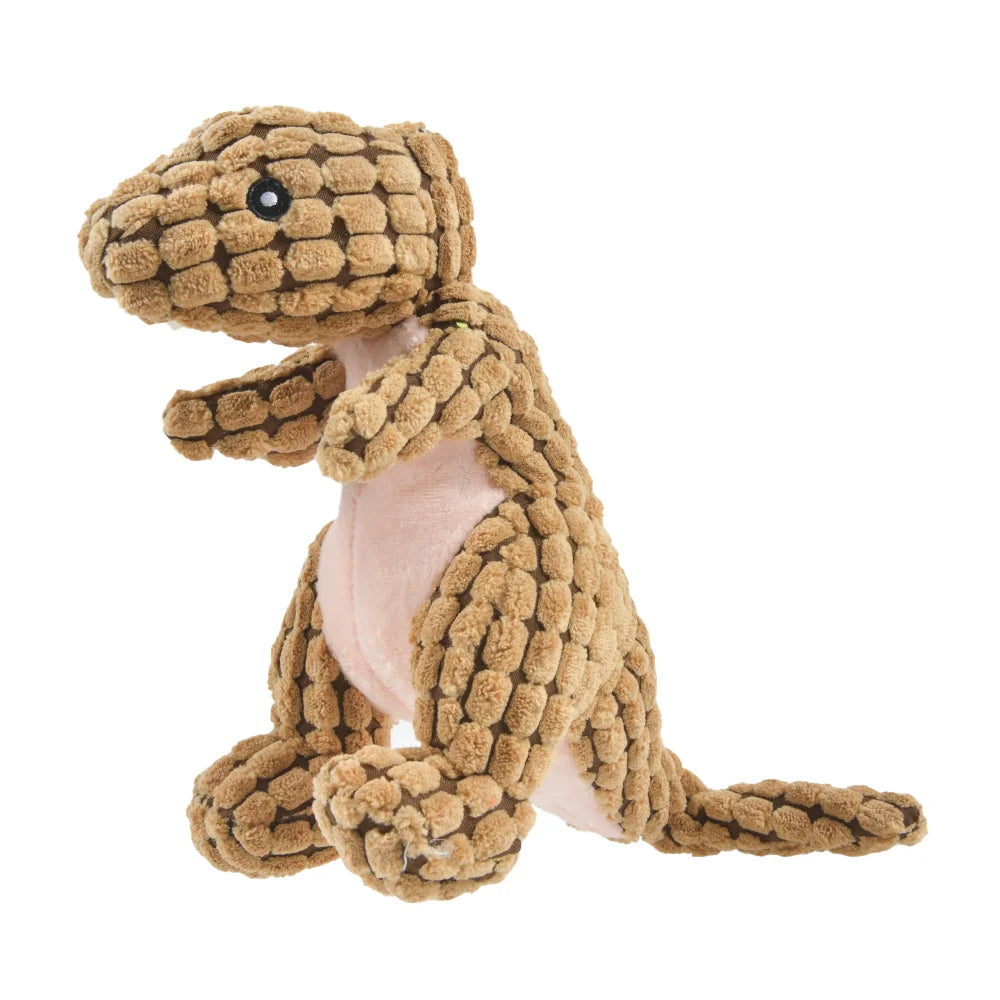DinoFun™ – Jouet Interactif en Peluche pour Chien, Anti-Ennui et Résistant aux Mordillements