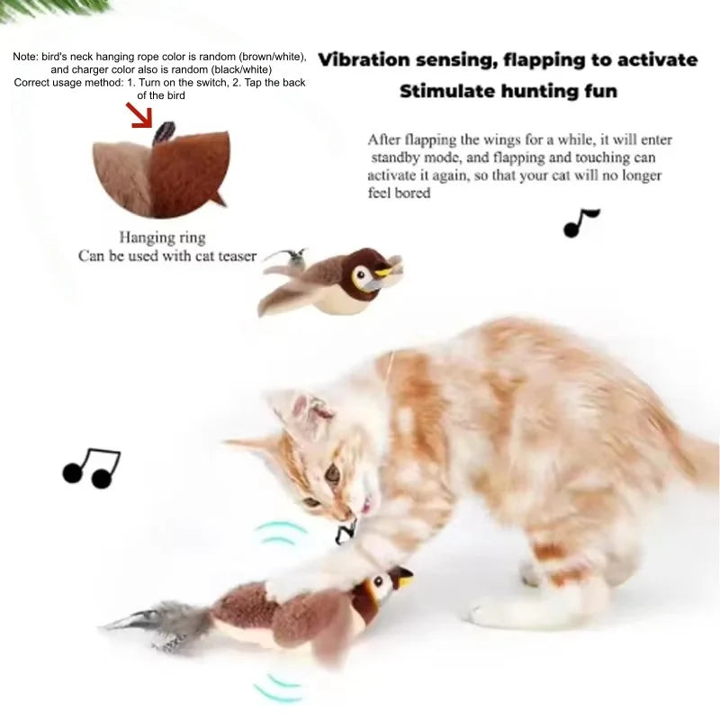 Paws & Loves™ ChirpyBird Pro automatique