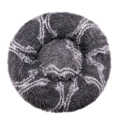 Lit Rond Ultra Doux pour Chien et Chat – Coussin Moelleux et Chaleureux