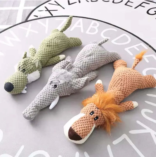 MegaPaws – Jouet Géant en Peluche avec Couineur pour Chien