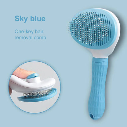 Brosse anti-poils pour chiens et chats – Peigne de toilettage pour poils longs