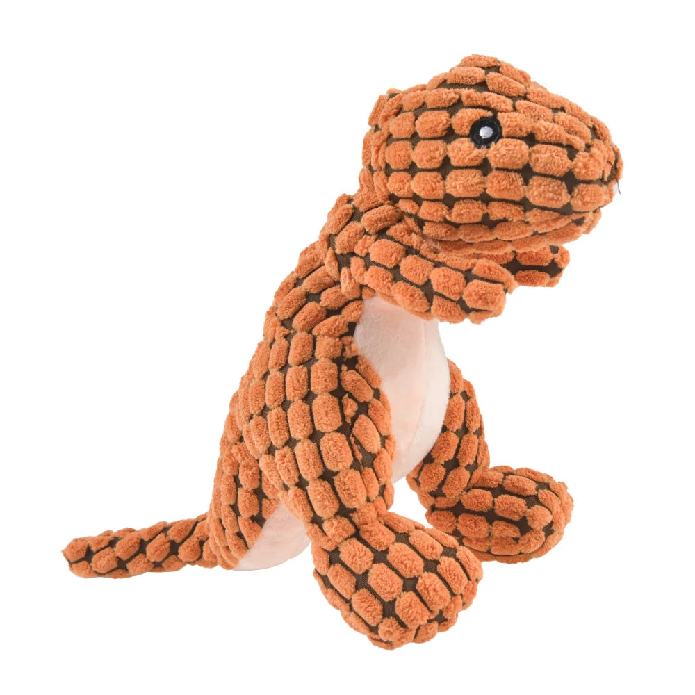 DinoFun™ – Jouet Interactif en Peluche pour Chien, Anti-Ennui et Résistant aux Mordillements