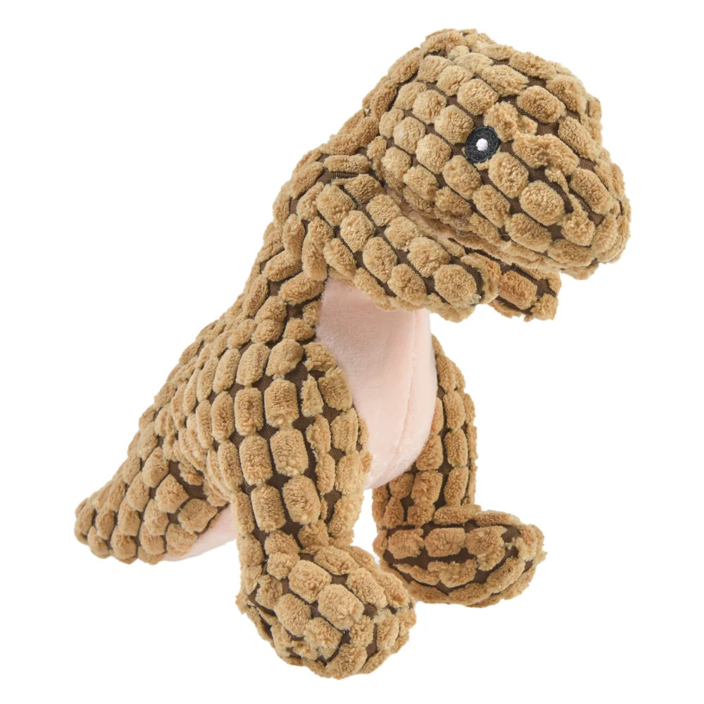 DinoFun™ – Jouet Interactif en Peluche pour Chien, Anti-Ennui et Résistant aux Mordillements