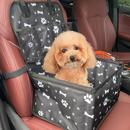 PawRide – Siège d’Auto Premium pour Chien avec Poches de Rangement, Hamac Pliant et Protection de Siège