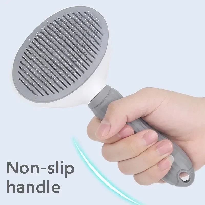 Brosse Magique de toilettage autonettoyante pour chiens et chats – Élimine les poils et démêle en douceur