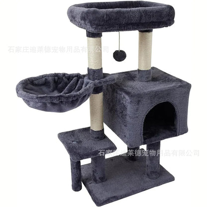 Paws & Loves™ Kitty Paradise – Centre d’Activités Multi-Niveaux pour Chats d’Intérieur