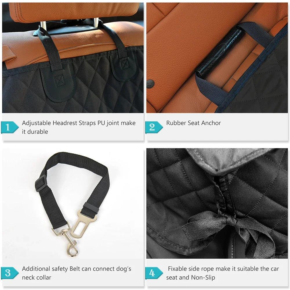 Housse de siège de voiture pour chien, matelas de transport de voyage pour animaux