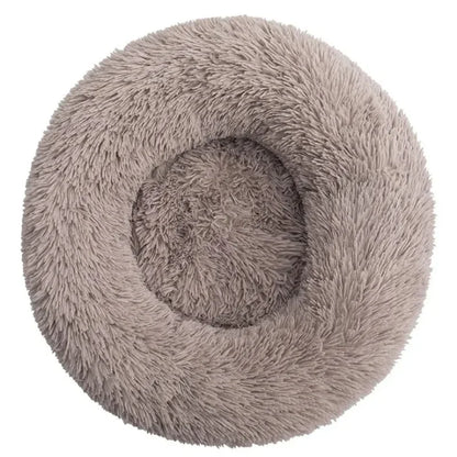 Lit Rond Ultra Doux pour Chien et Chat – Coussin Moelleux et Chaleureux