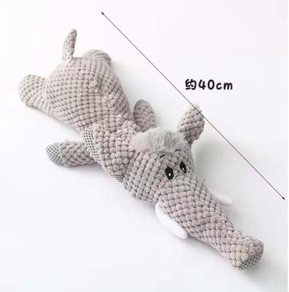 Jouet en Peluche pour Chien Grand Format avec Couineur