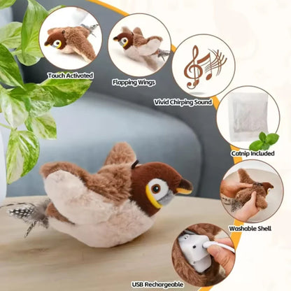 Paws & Loves™ ChirpyBird Pro automatique