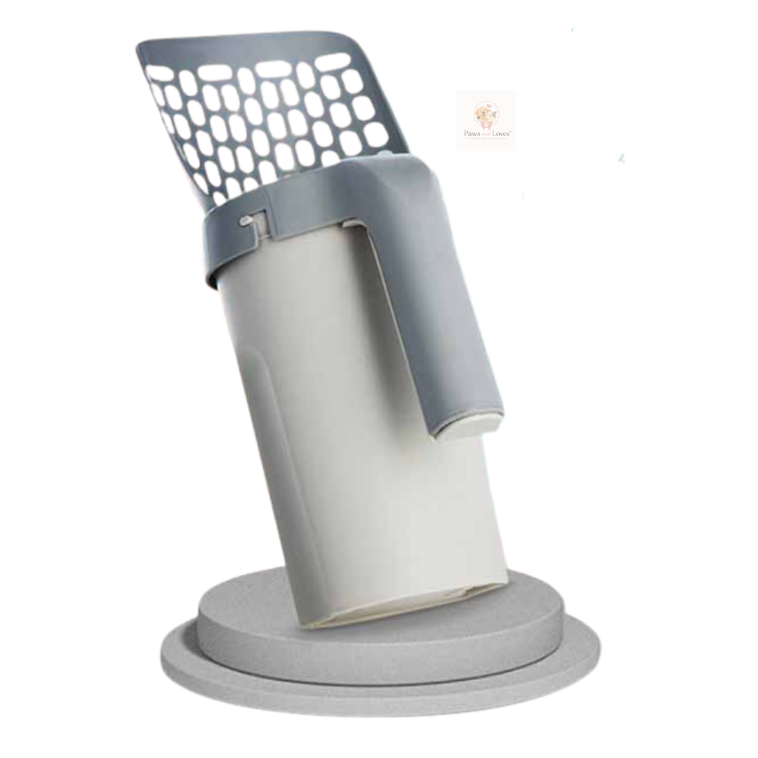Paws & Loves™ EasyScoop Set – Ensemble de Litière pour Chat avec Pelle Intégrée